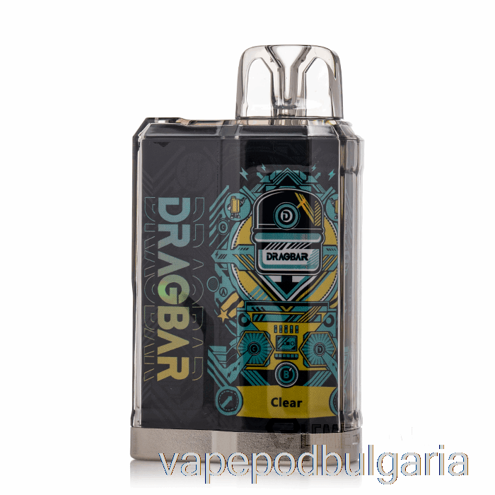 Vape 10000 Дръпки Dragbar B3500 Disposable Clear